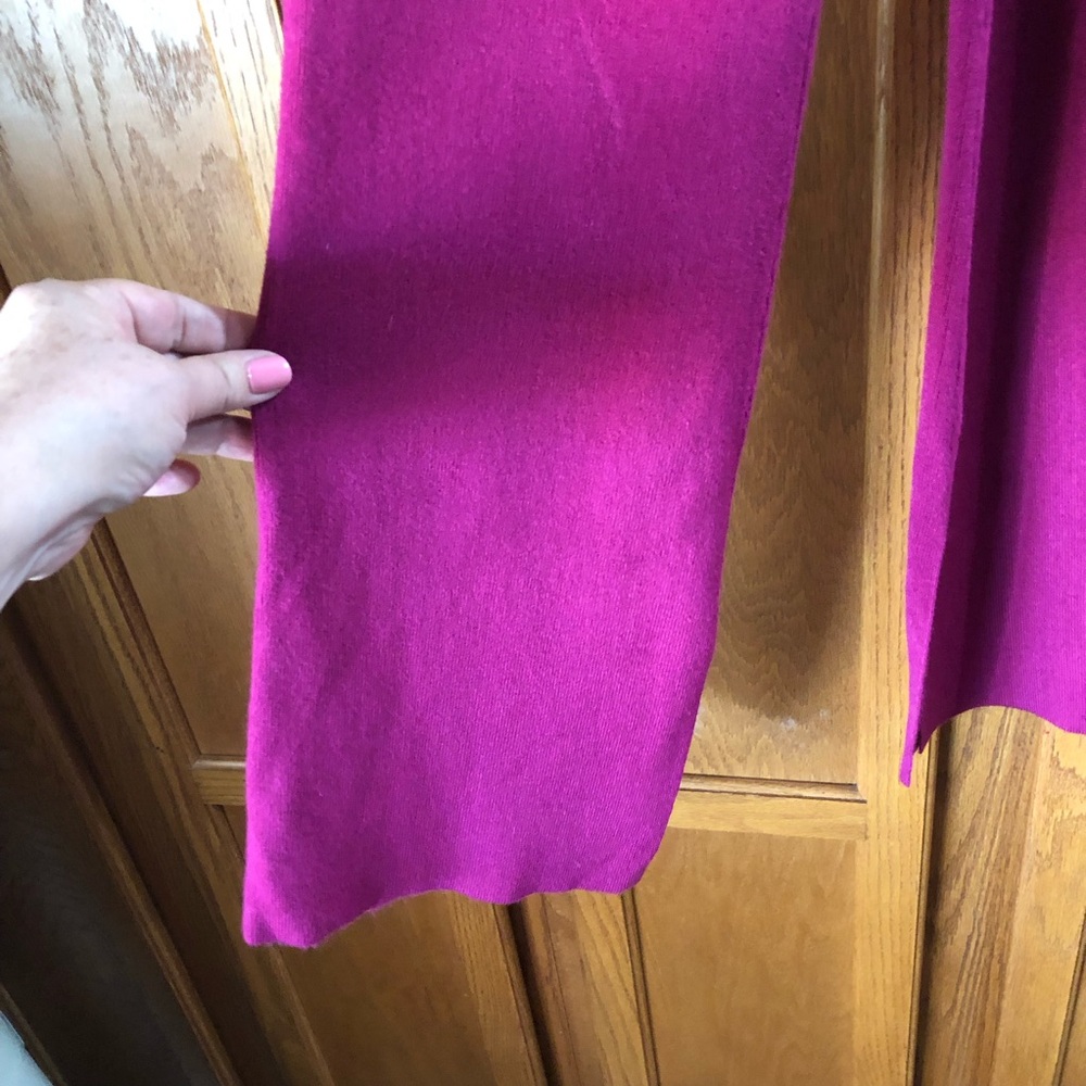 LESET High Rise Split Hem Flared Pants - S - Picture 7 of 16